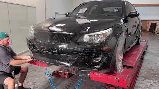 Very Difficult PPF Bumper Install, 2008 M5  (One Piece Bulk Install)