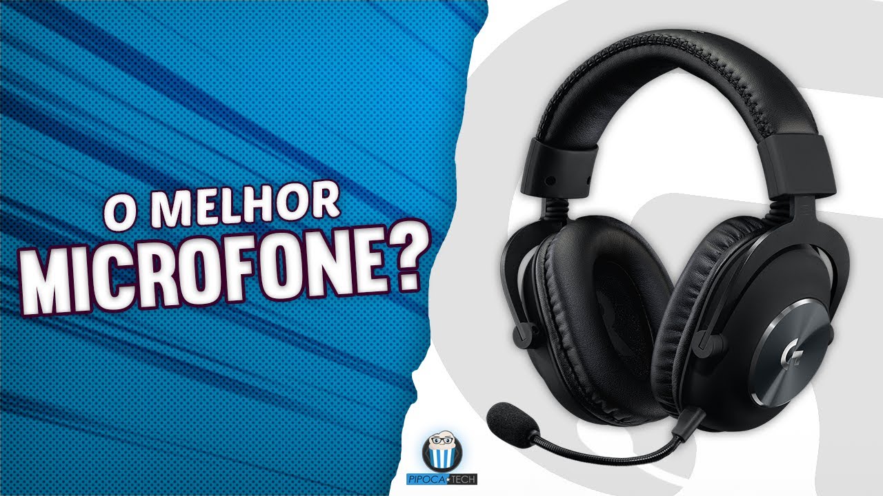 o MICROFONE desse HEADSET GAMER é TUDO ISSO mesmo?! LOGITECH G PRO X