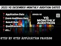 New Dates &amp; Time for YG December Monthly Audition | Kpop Audition ‎@INDIanUNNie  #ygaudition #kpop