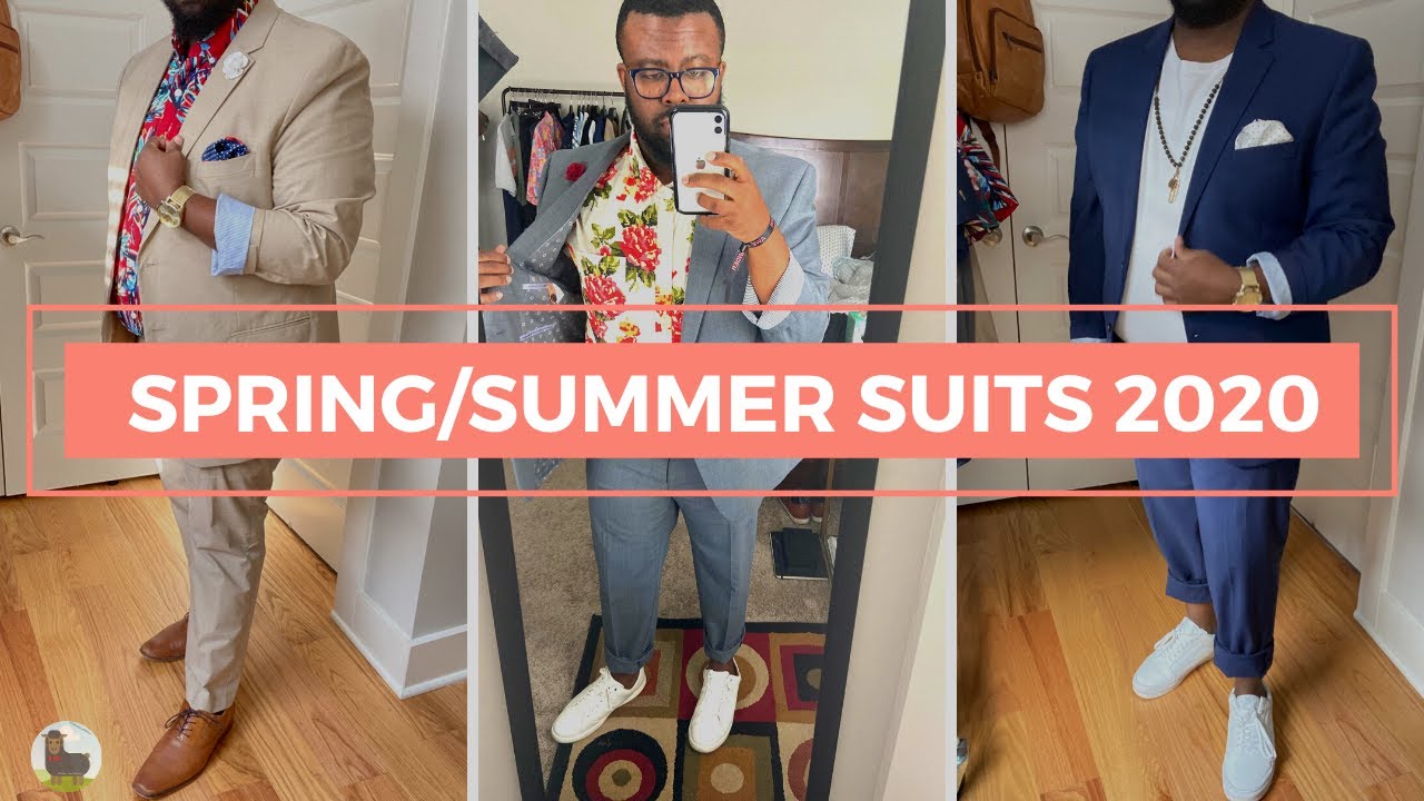 4 Ways to Style Mens Spring/Summer Suits l Spring 2020 l Mens Fashion