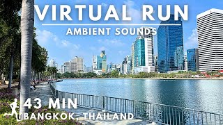 Virtual Running Video For Treadmill in Bangkok #Thailand #virtualrunningtv by Virtual Running TV 2,016 views 2 months ago 45 minutes