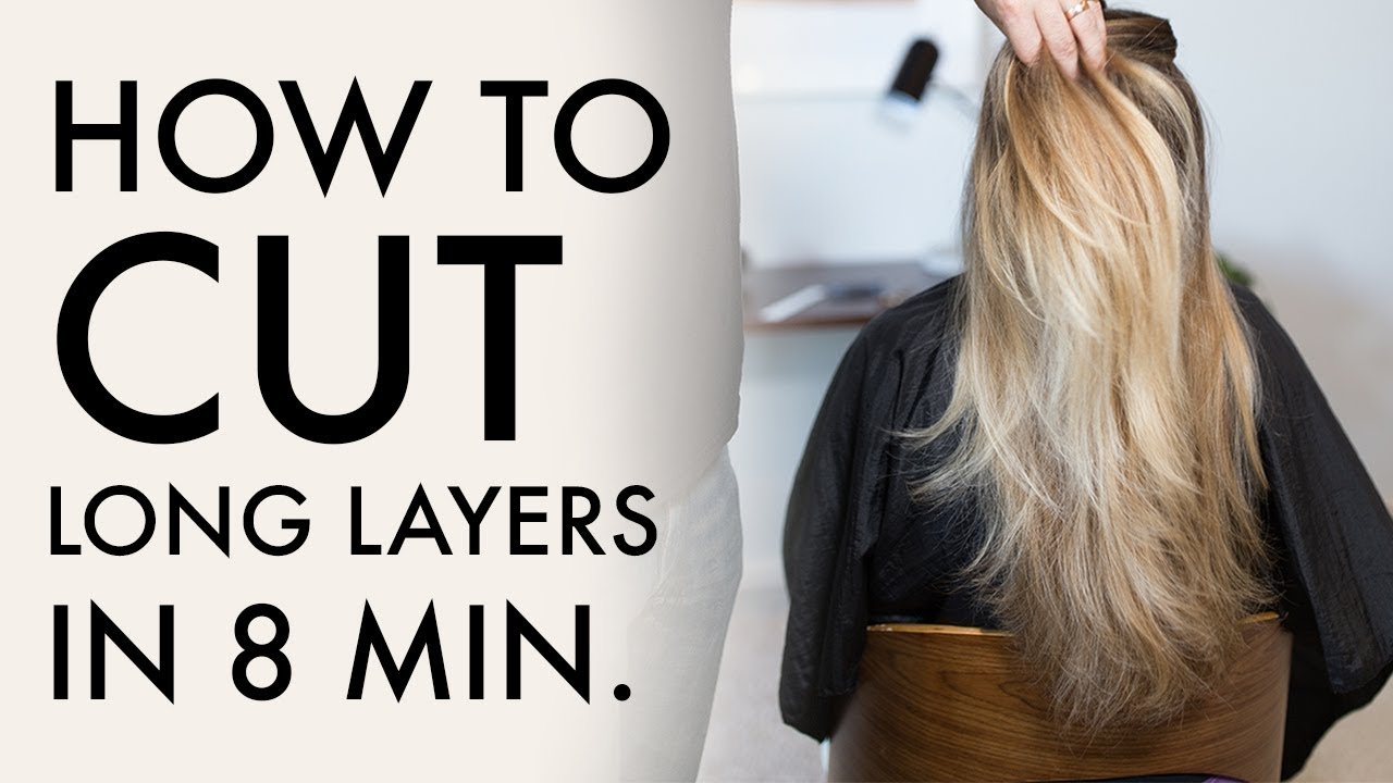 How To Cut Long Layers In 8 Min Haircut Tutorial YouTube How To Cut Long Layers In 8 Min Haircut Tutorial YouTube