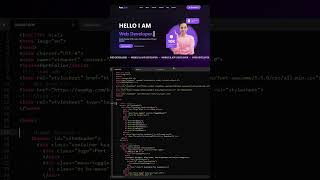 How To Make A Portfolio Website Using HTML CSS JS | Complete Responsive Website Design