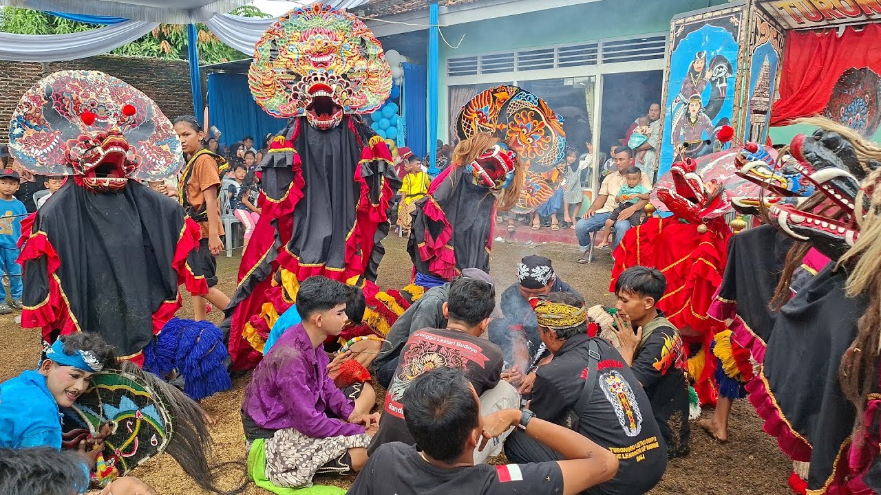 RITUAL SAKRAL RAMPAK BARONG JARANAN TURONGGO LESTARI BUDOYO