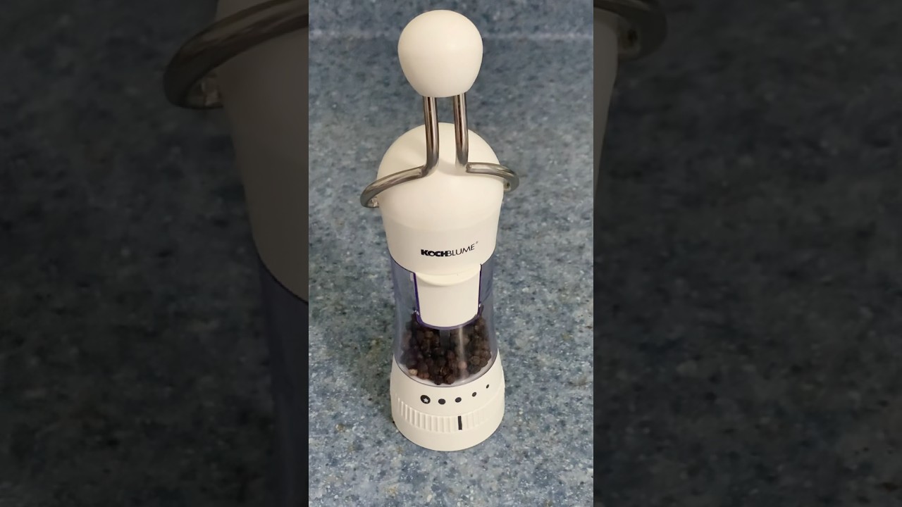 Kochblume – лучший перец, семена черного тмина и мельница для специй при артрите рук.