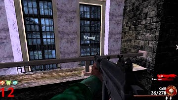 dixmor asylum gameplay | Codwaw custom zombie map - part #2