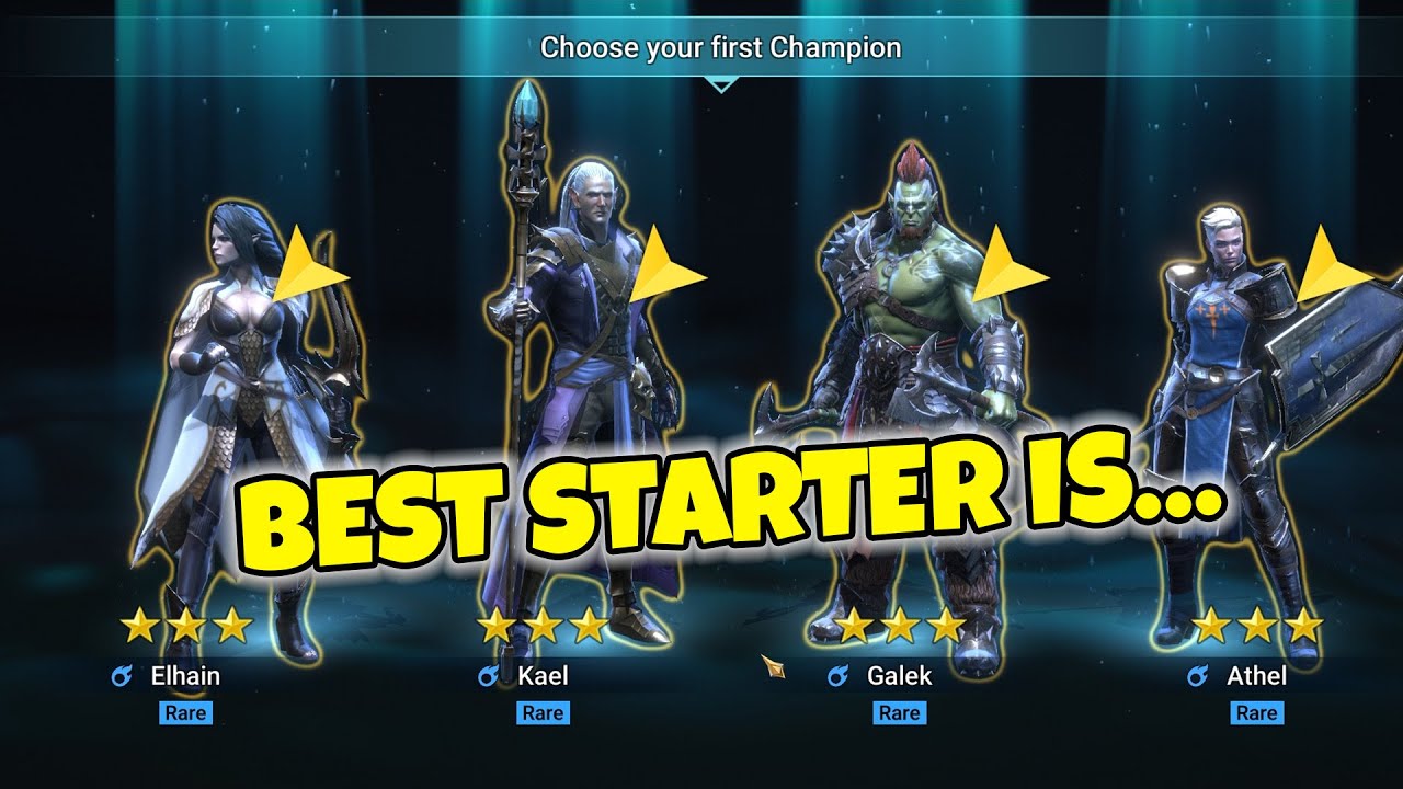Don't Screw up: Best Starter Champion - Raid Shadow Legends - YouTube