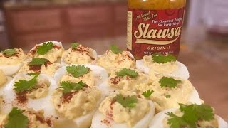 Celebrity Slawesome Deviled Eggs - Food Product Review Net Worth