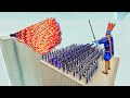 100x MEDIEVAL ARMY vs EVERY GOD - Totally Accurate Battle Simulator TABS