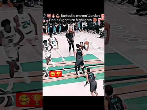 #nbasuperstars #jordanpoole #respect #basketballskills #nbahighlights #youtubecreatorawards