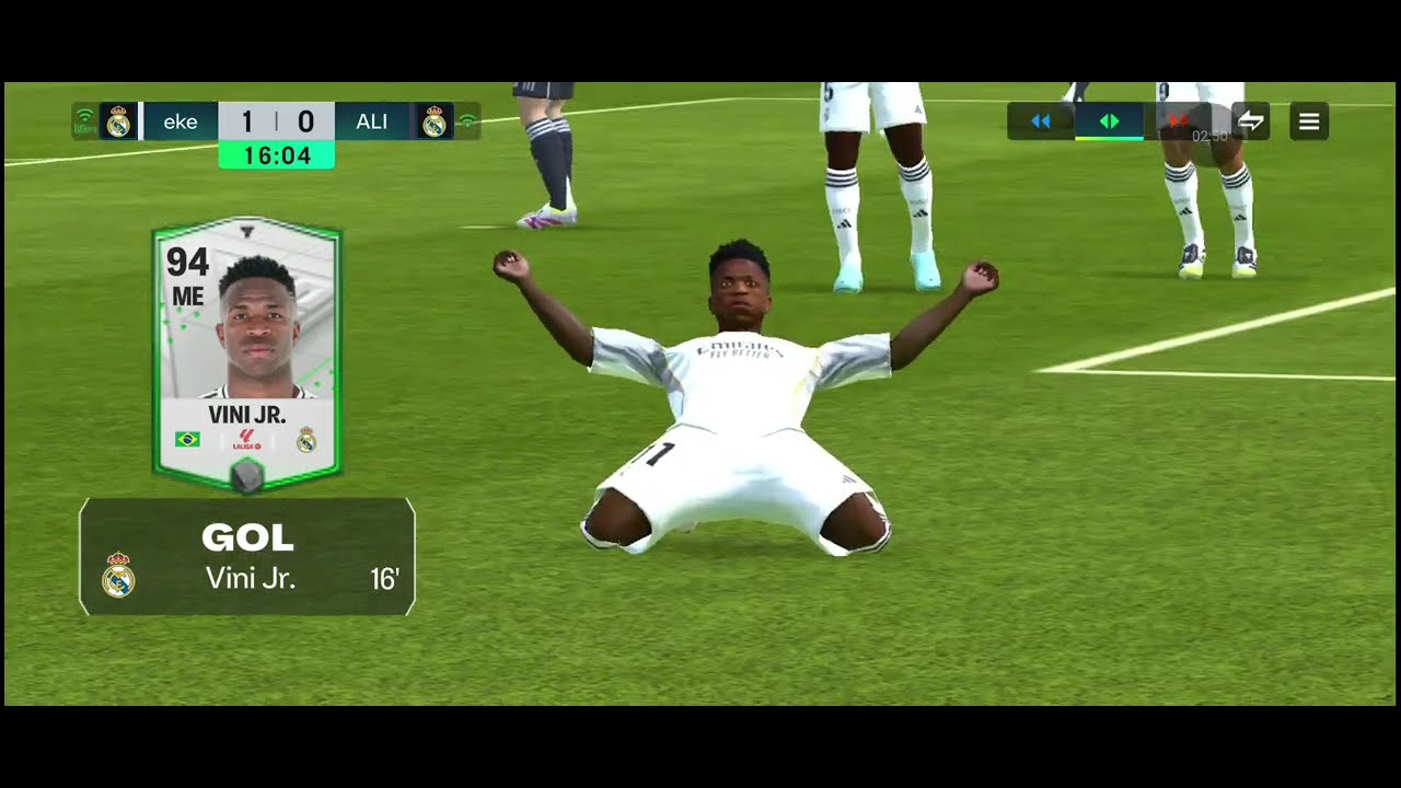 Fiz dois gols no Fifa !!!