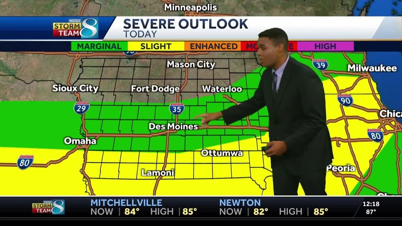Weather aware: Severe storms possible Friday afternoon - YouTube