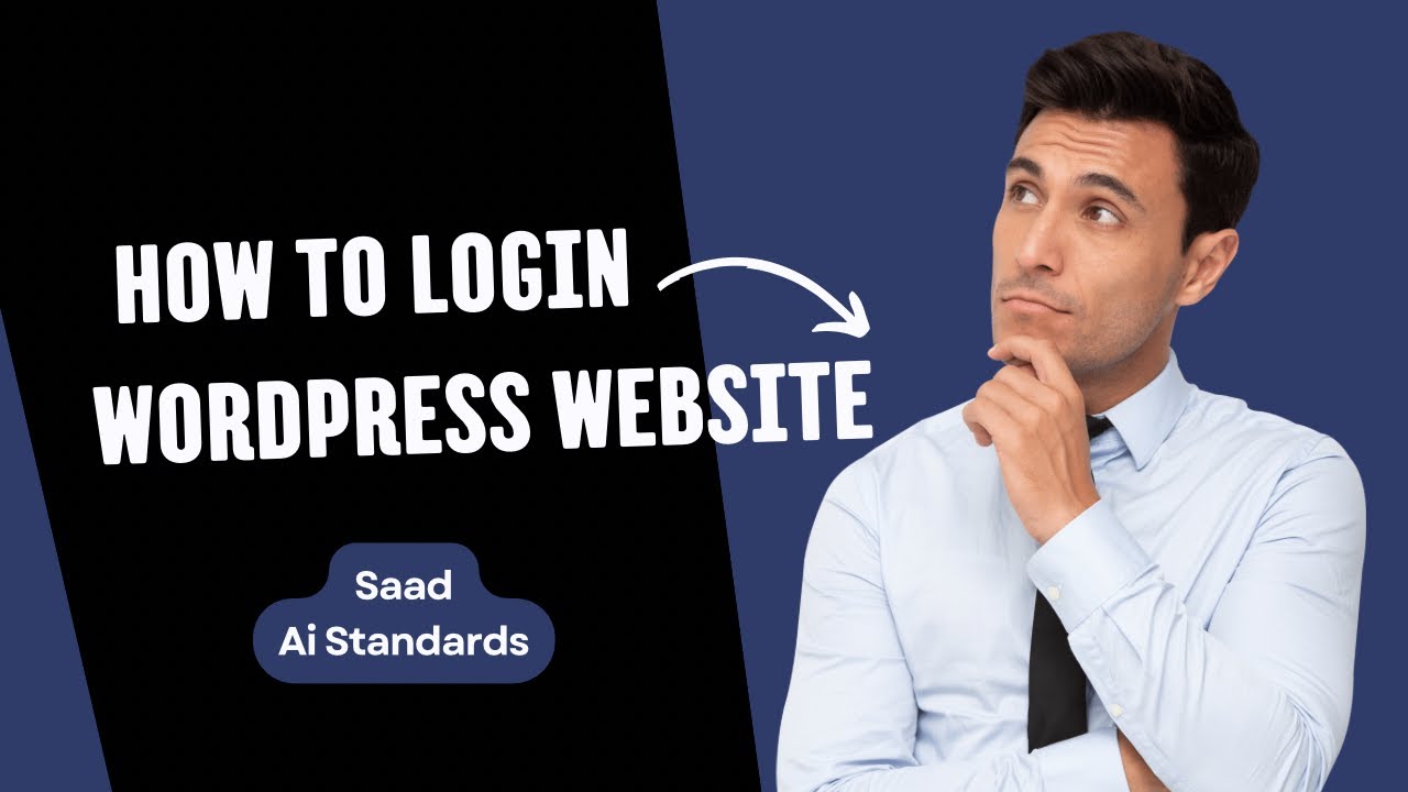 How To Login Wordpress Website || Ai Standards