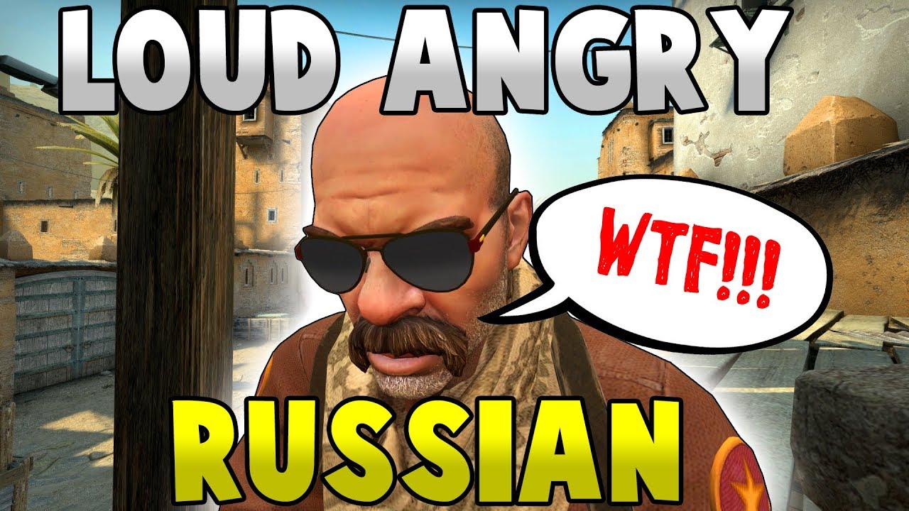 LOUD ANGRY RUSSIAN! - CS:GO FUNNY MOMENTS - YouTube