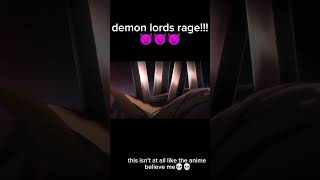 the demon lords rage😈😈😈anime name: how not to summon a demon lord