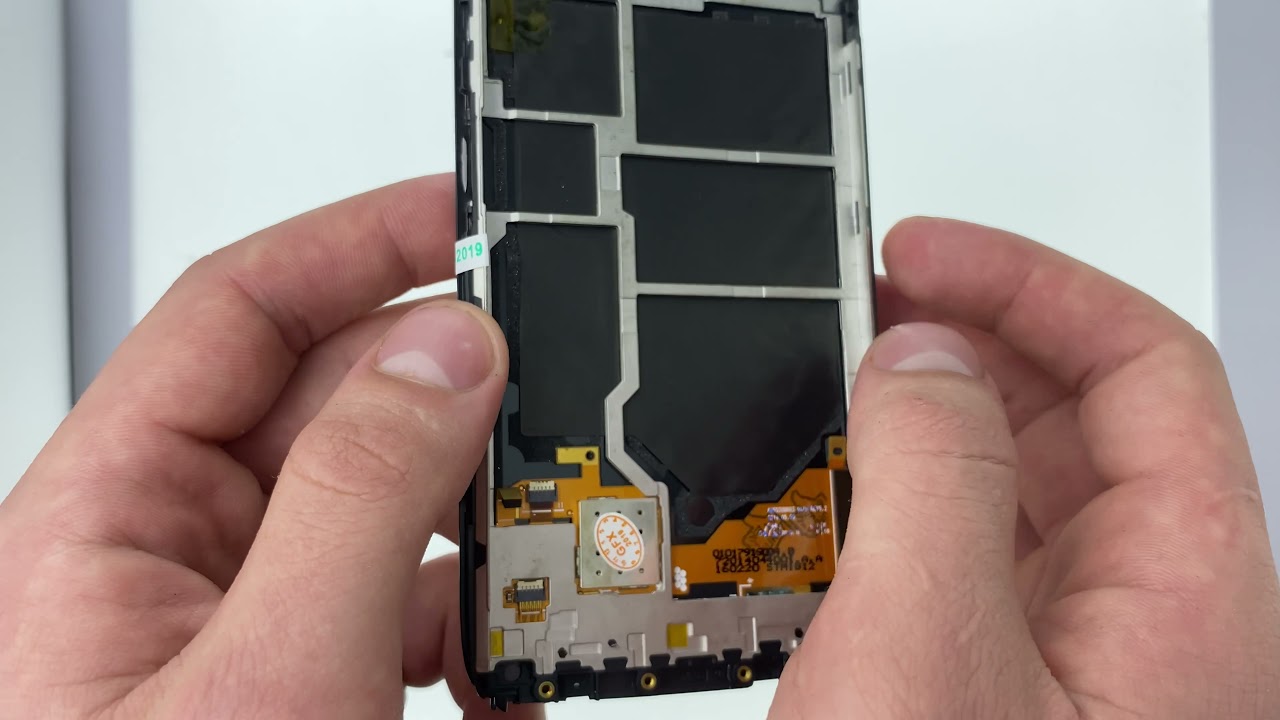 Motorola XT1254 Droid Turbo, XT1225 дисплей экран матрица модуль с рамкой черный I обзор Vibro+