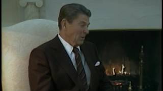 President Reagan Photo Ops. in the Oval Office and Cabinet Room on December 13-14, 1982