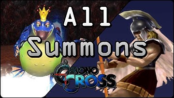 All summons - Chrono Cross: The Radical Dreamers Edition | 4K + 60 FPS