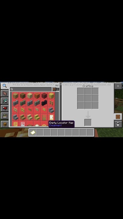 How to make empty locator map in Minecraft - YouTube