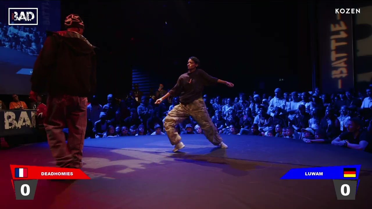 DEADHOMIES vs LUWAM - Battle BAD 2025 - HIP-HOP Top 16