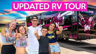 ONE YEAR IN OUR NEW RV: RV TOUR with Surprising Upgrades! Heartland Cyclone 4006 Net Worth