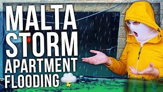 Malta Storm Apartment Flooding Almost Died Xd
