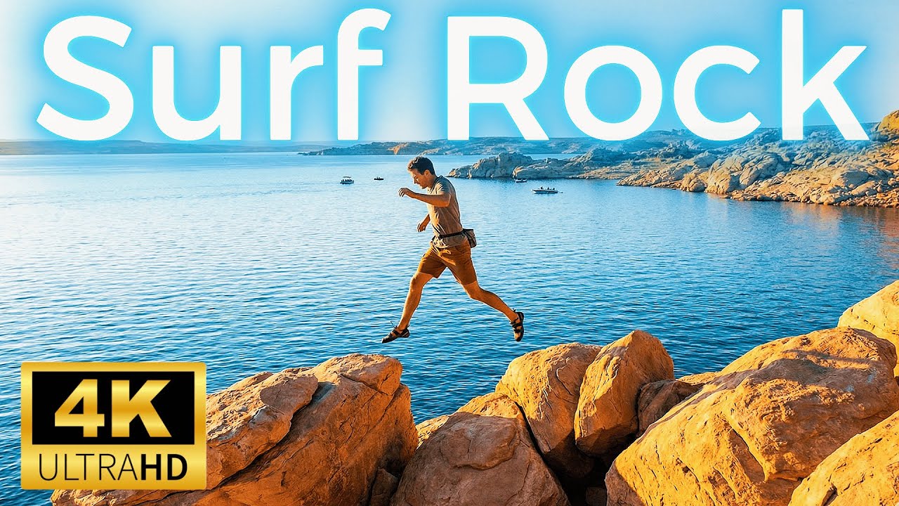 THE FLOOR IS WATER 🌊🧗‍♂️ | Upbeat Indie Rock for a Lake Scramble (Lake Colorado City Adventure)