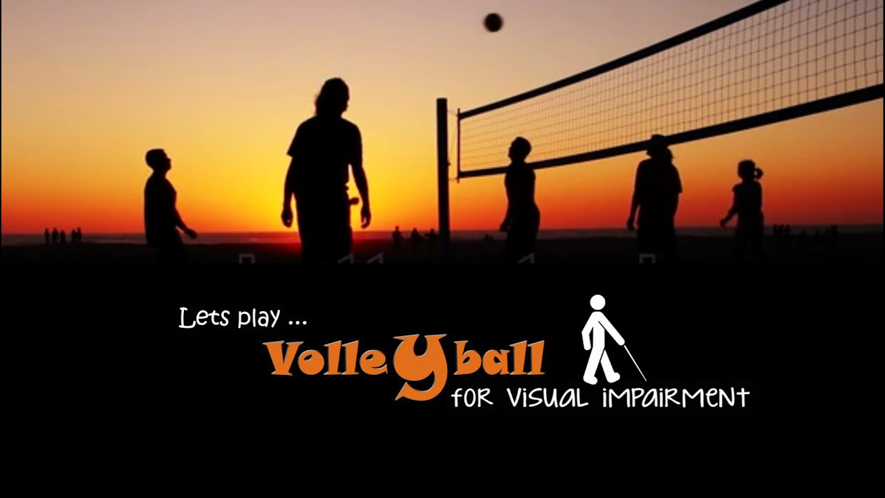 Volleyball for Visual impairment, organized by Vivekananda University