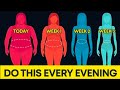 Do This EVENING WORKOUT ROUTINE for 30 days &amp; Look In the Mirror - Burn Body Fat Overnight