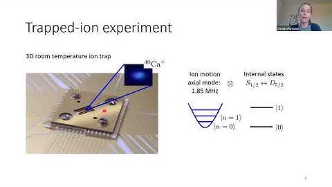 BQIT 2020: Christa Fluhmann (Yale Quantum Institute/ETH Zurich) - Qubit in trapped-ion oscillator