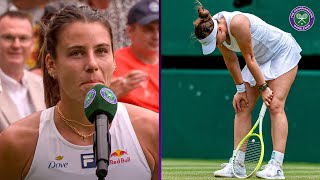 Playing an opponent who's struggling | Emma Navarro | Third Round Post-match Interview | Wimbledon