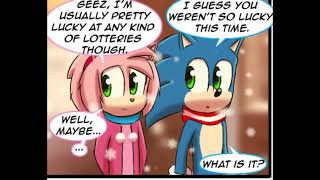 Count Down To Christmas Day 25 Sonic Comic Dub Sonamy Christmas Hang Out Ft.