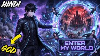 (1) MC Created A Real Fantasy Game World For Players! ||  Manhwa Recap In Hindi