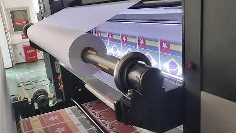Hot selling double sided flag printer for high end flag signage printing