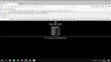 zixem.altervista.org SQLI Challenge level 4