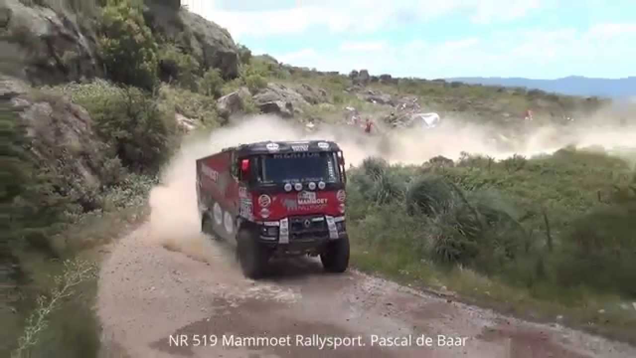 NR 519 DAKAR 2015 Mammoet Rallysport. Pascal de Baar
