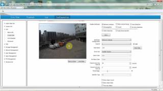 Tiandy 3MP IP Camera Instruction: VCA Double trip wire and zoom