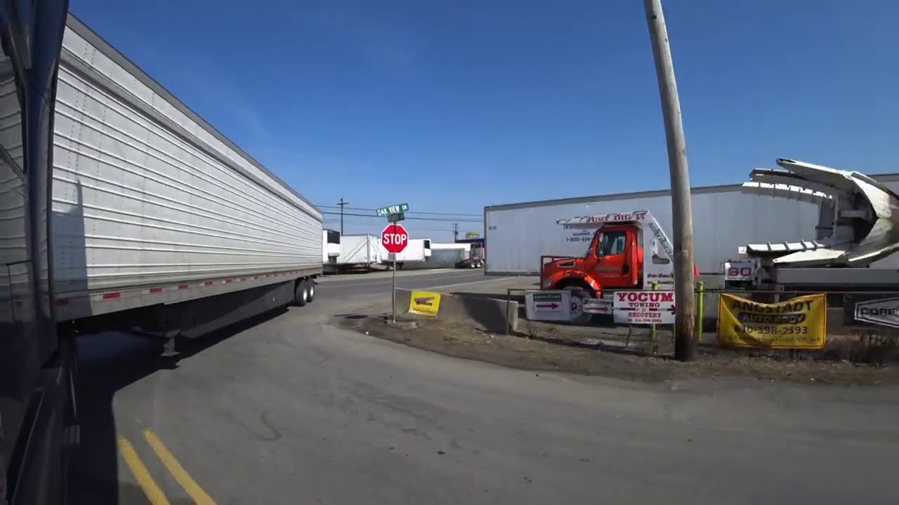 March 12, 21/98 Trucking. Picking up at Americold. Allentown Pennsylvania YouTube