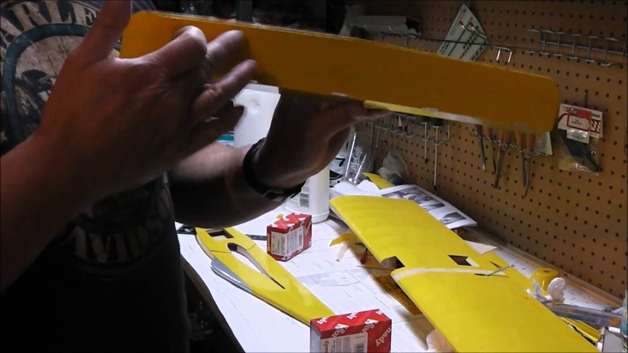 Assembling the Brodak Electric Super Clown ARF - YouTube