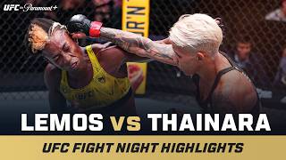 UNANIMOUS DEC 😤 | Amanda Lemos vs. Alexia Thainara | UFC Fight Night Mini Fight Highlights