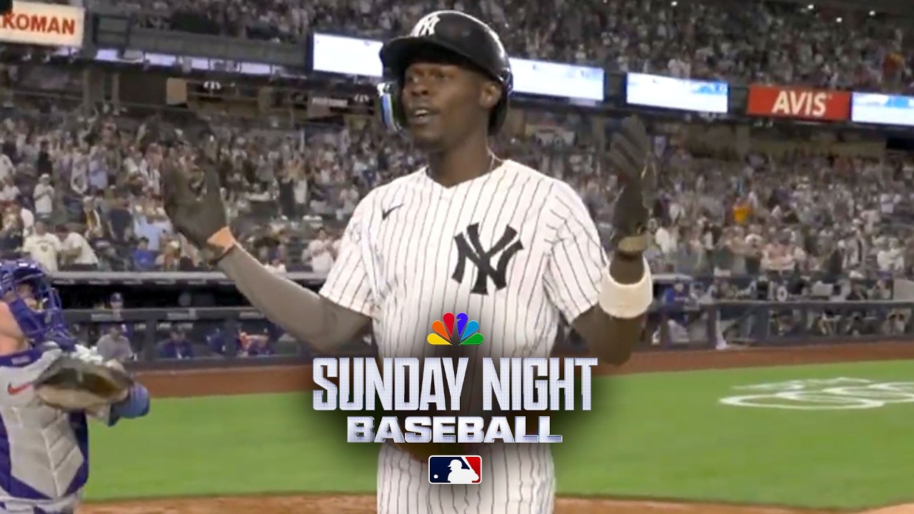 Jazz Chisholm Jr. crushes GO-AHEAD home run against Dodgers | Sunday Night Baseball | MLB on NBC