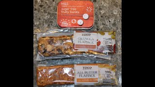 M&S Food Sugar Free Fruity Bursts & Tesco: Granola Flapjack & All Butter Flapjack Review screenshot 4