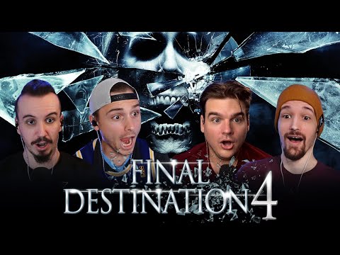 FINAL DESTINATION 4 (2009) MOVIE REACTION!! - First Time Watching!