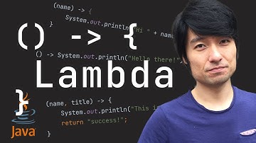 Java中的Lambda - Lambda Expressions in Java