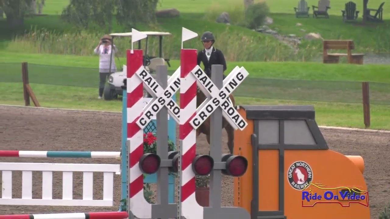 221S Heidi West on Pearl District Novice Rider Championship Show Jumping AEC August 2022