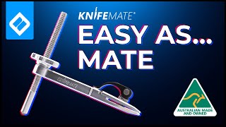 FIRST LOOK AT THE KNIFEMATE GUIDED SHARPENING SYSTEM!