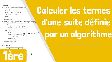 Comment calculer les termes d