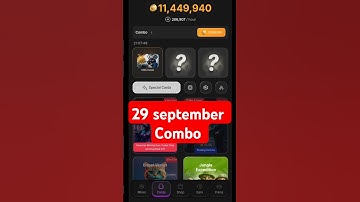 Hashcats Daily Combo stake code 28 & 29 September | Combo Today Card #Hashcats #code #airdrop #combo