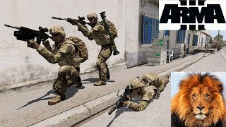 US Army Rangers - Destroy ammo cache - 21st Vikings Milsim - Arma 3 - Autorifleman