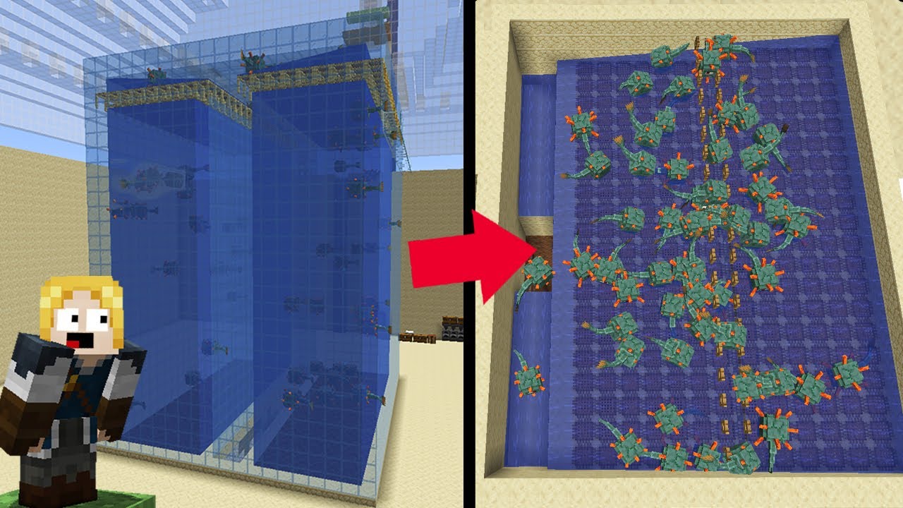 a MELHOR FARME de GUARDIAN do MINECRAFT - Forever Mapa 3 #61